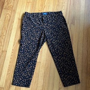 Cheetah print pants